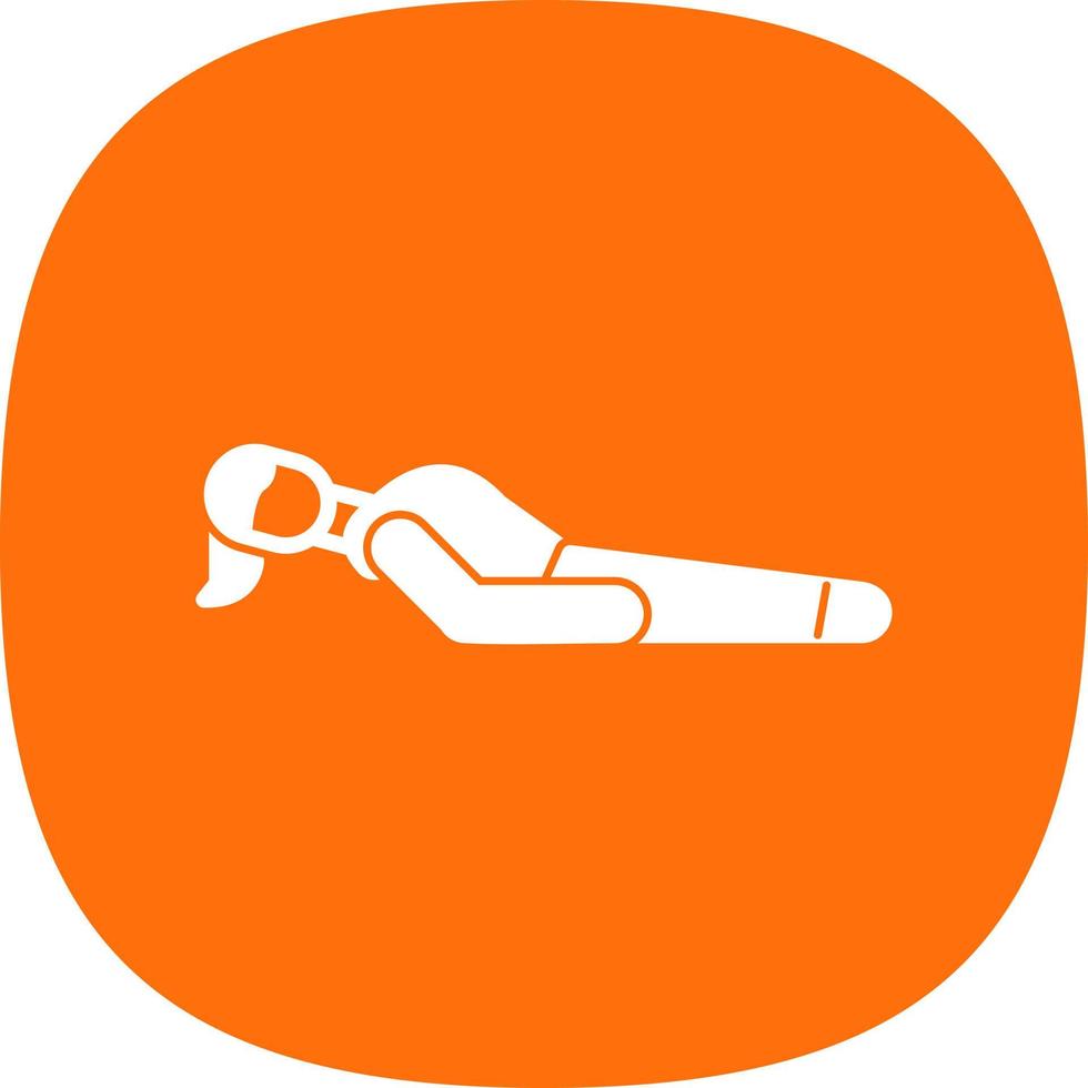 Fish Pose Vector Icon Design