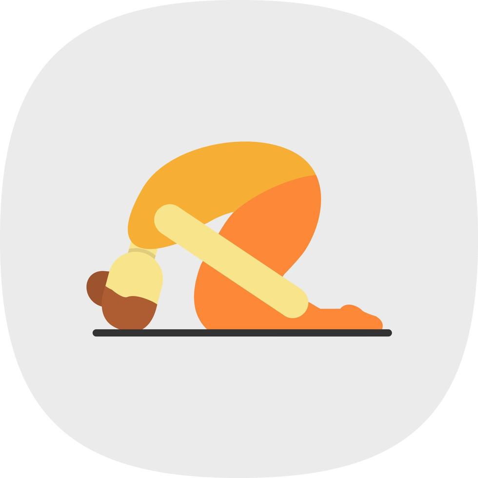 Hare Pose Vector Icon Design