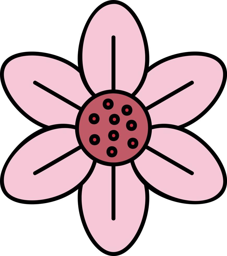 Cherry Blossom Icon vector