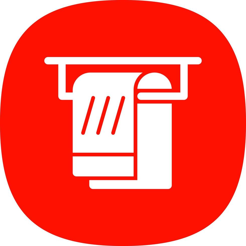 Towel Vector Icon Design