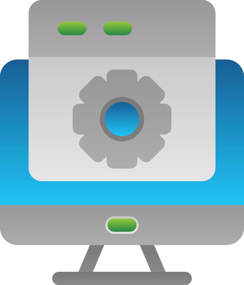 Web Optimization Vector Icon Design