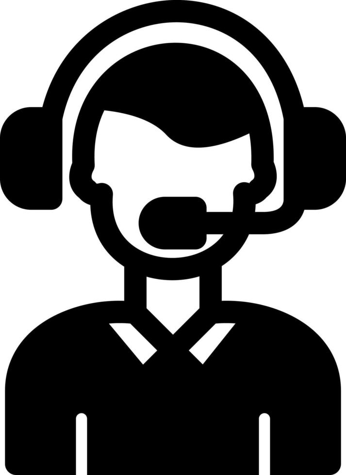 Customer Support Vector Icon Design