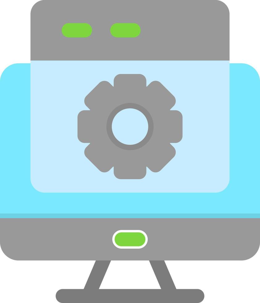 Web Optimization Vector Icon Design