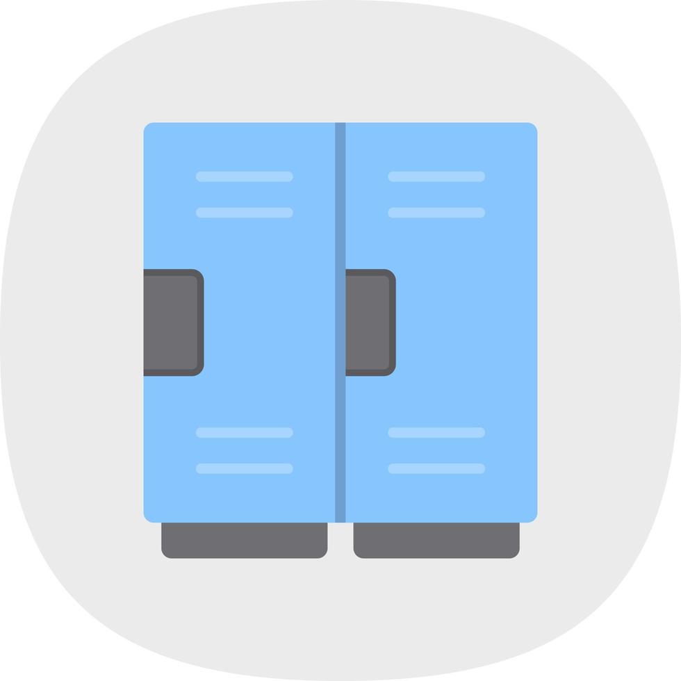 Locker Vector Icon Design