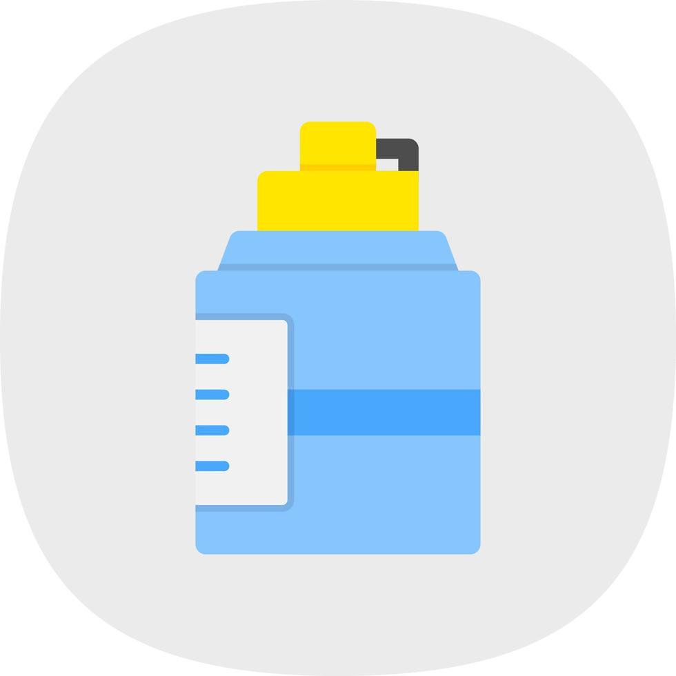 Water Bottle Vector Icon Design