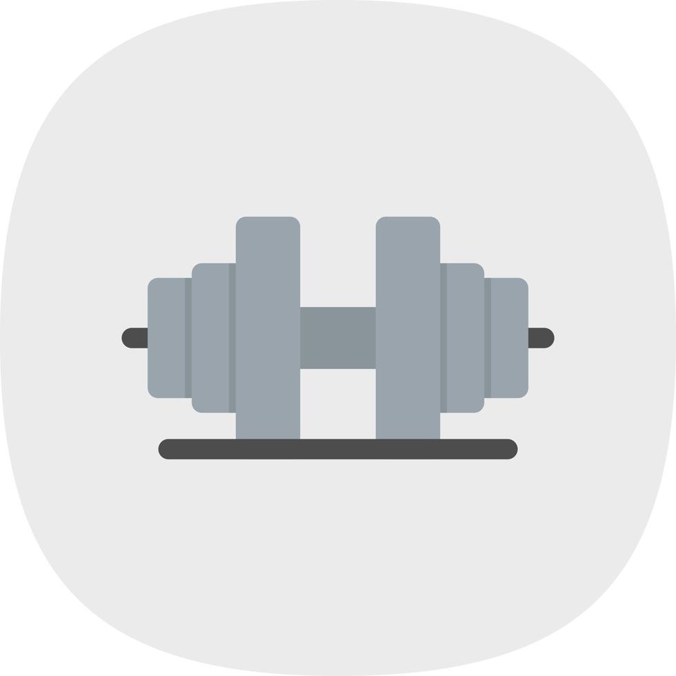 Barbells Vector Icon Design