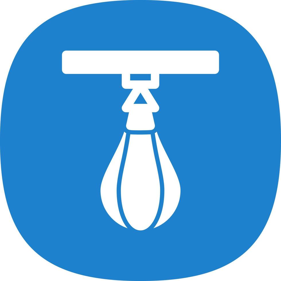 Punching Ball Vector Icon Design