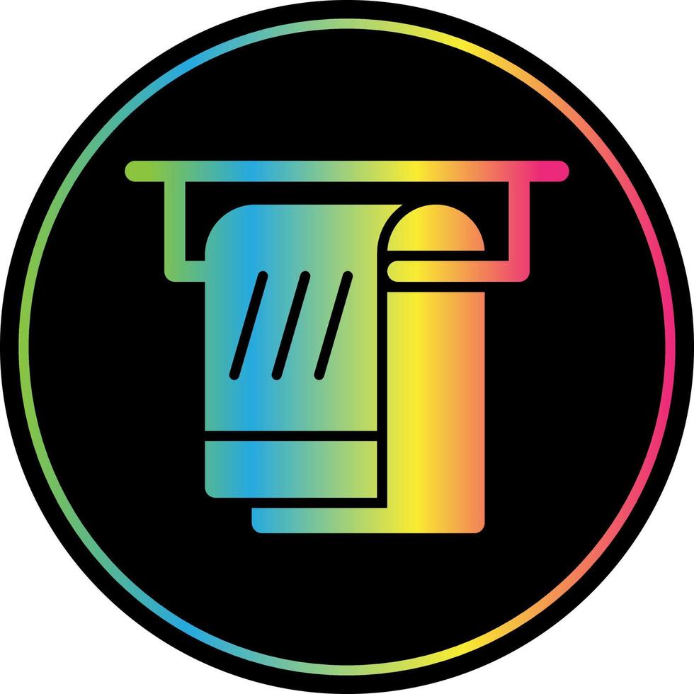 Towel Vector Icon Design