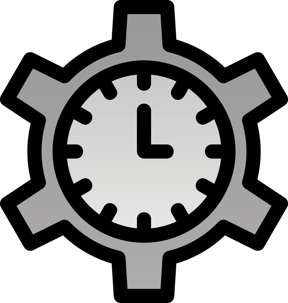 diseño de icono de vector de gestión de tiempo