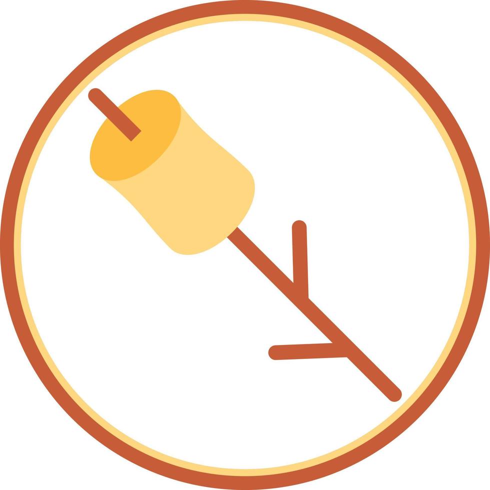 Marshmallows Vector Icon Design