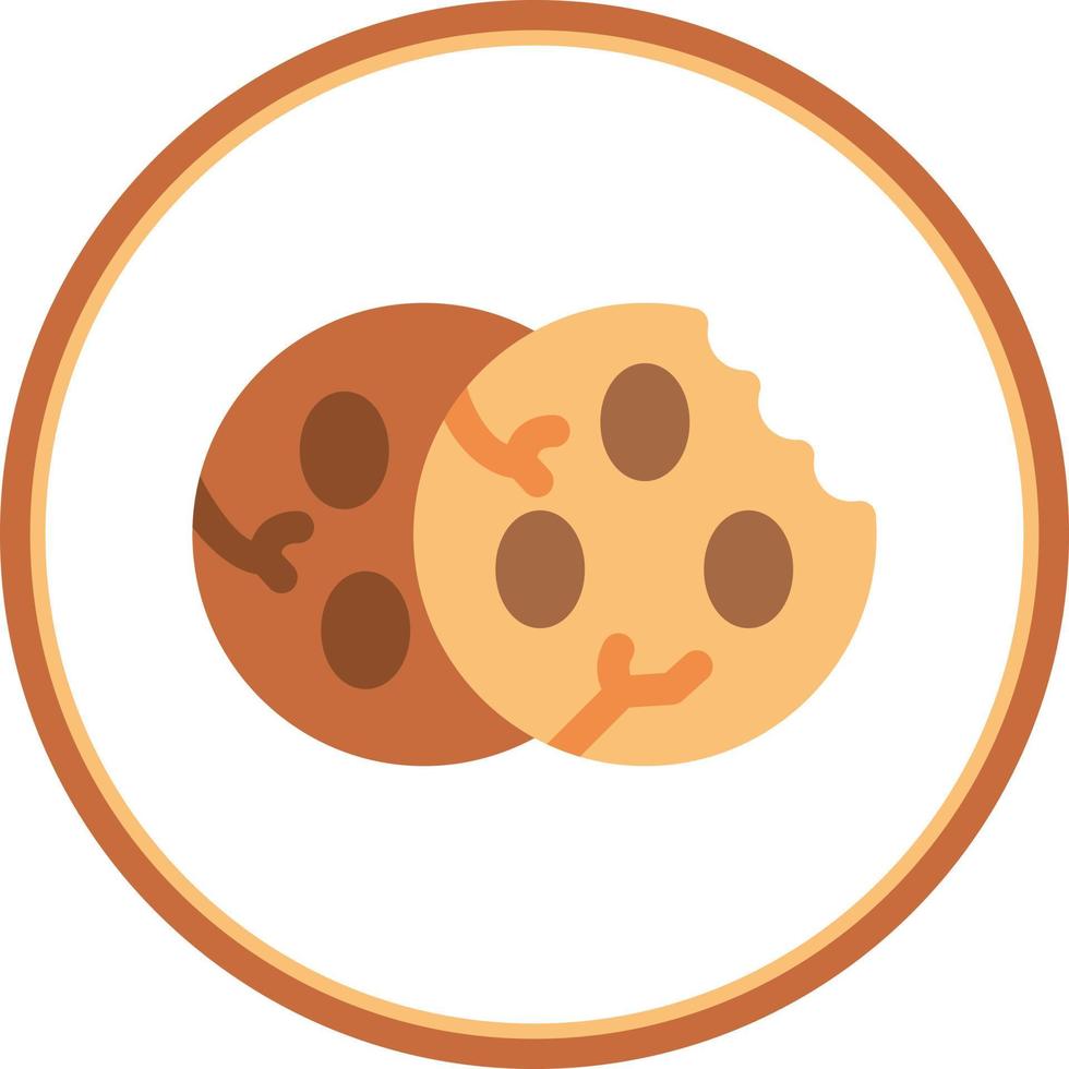 Biscuits Vector Icon Design