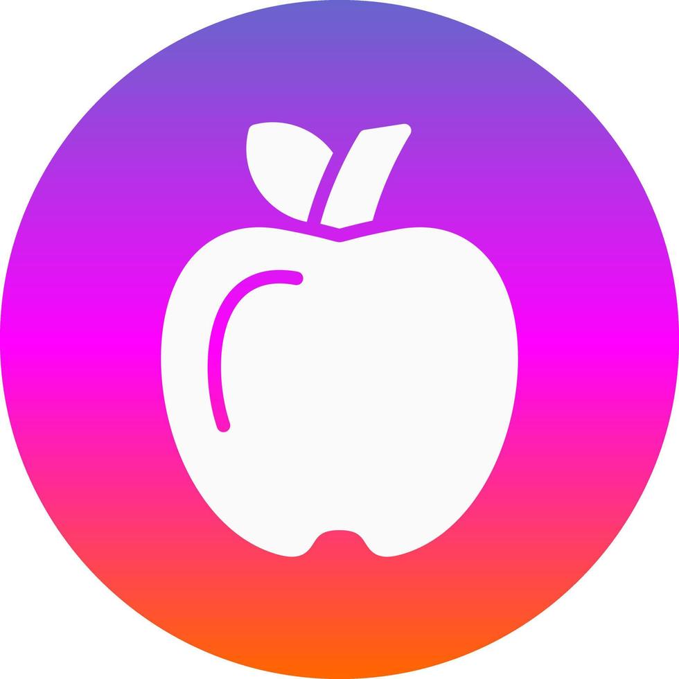 Apple Vector Icon Design