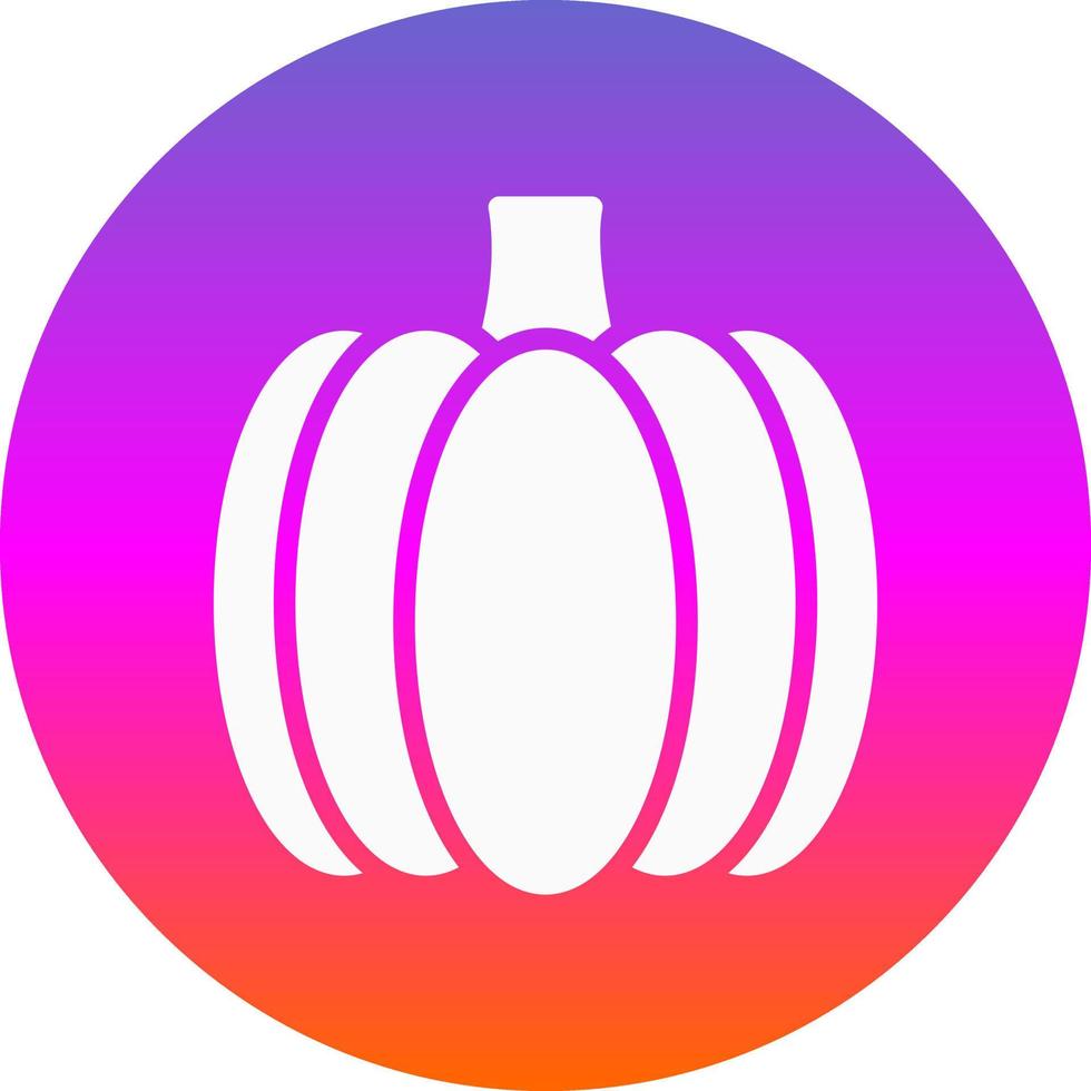 diseño de icono de vector de calabaza