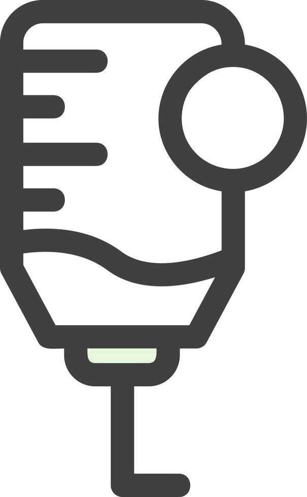 Blood Bag Vector Icon Design