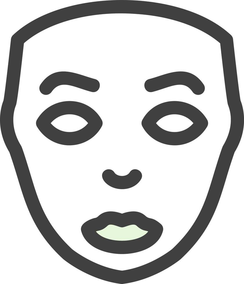 Facial Plastic Surgery Vector Icon Design