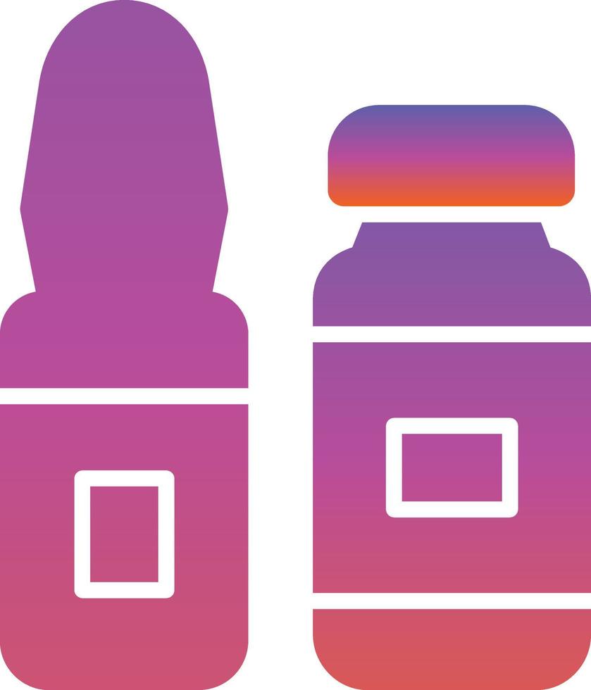 Ampoule Vector Icon Design