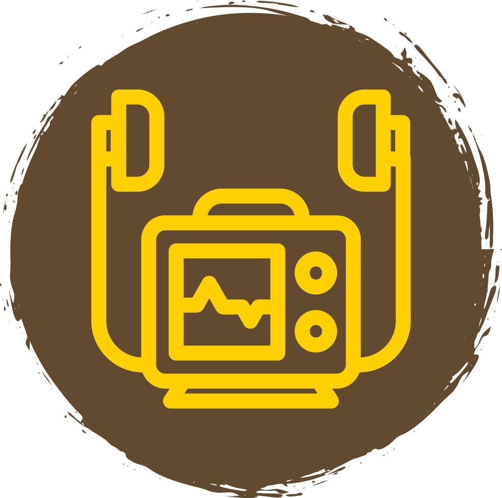 Defibrillator Vector Icon Design