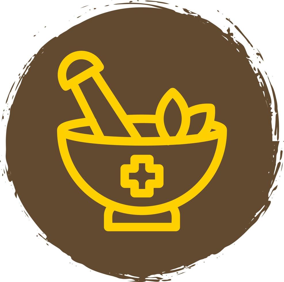 Herbal Treatment Vector Icon Design