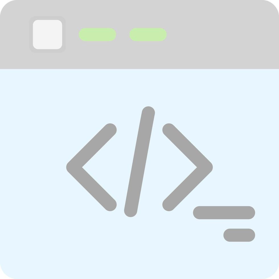 Web Programming Vector Icon Design