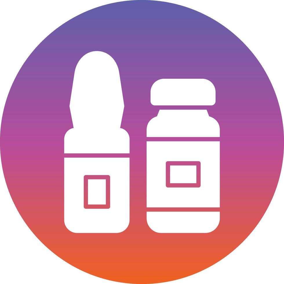 Ampoule Vector Icon Design