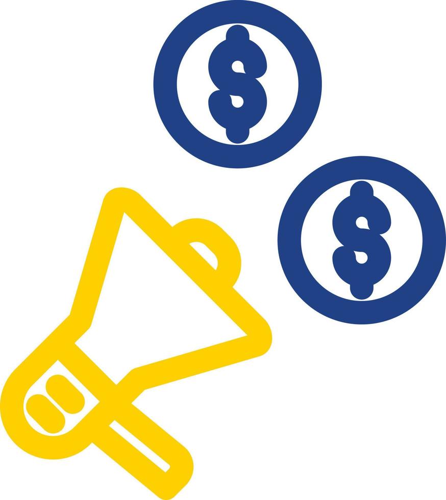 Marketing Budget Vector Icon Design