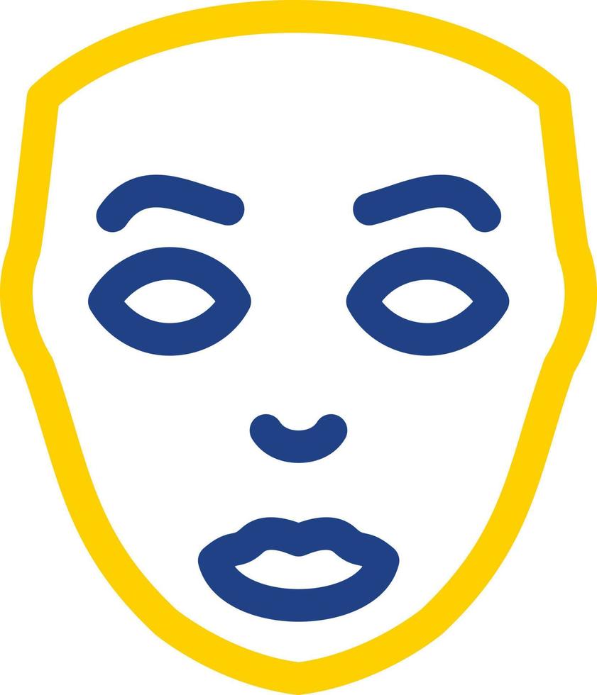 Facial Plastic Surgery Vector Icon Design