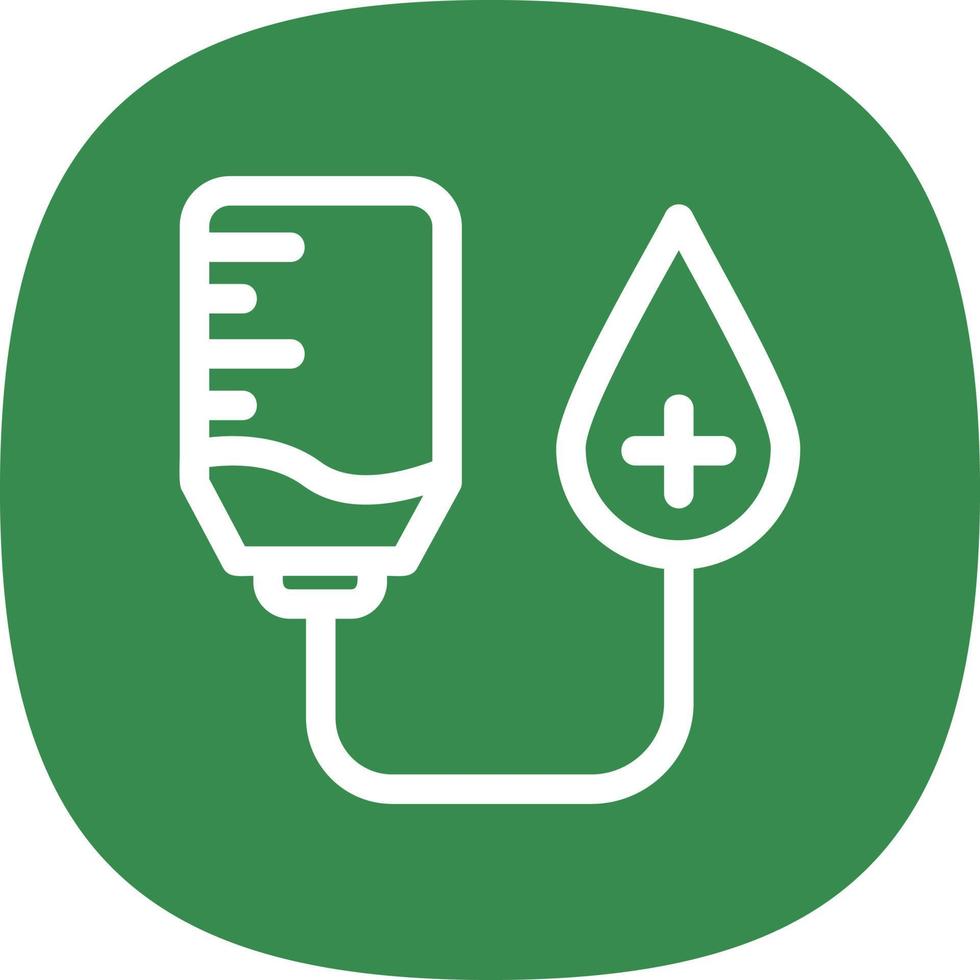 Blood Donation Vector Icon Design