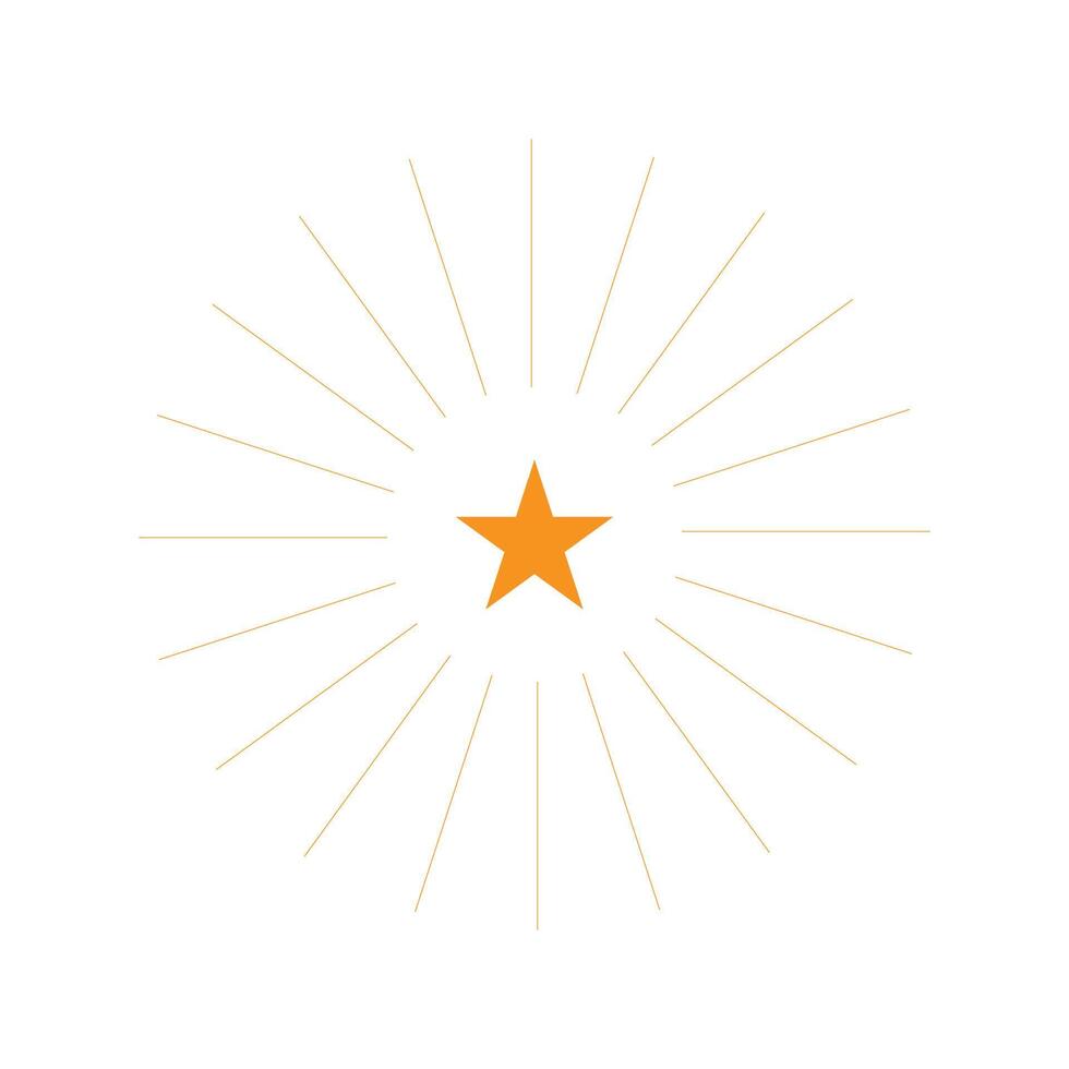 eps10 orange vector Premium star abstract art icon isolated on white background. celebration symbol in a simple flat trendy modern style for your website design, logo, and mobile application