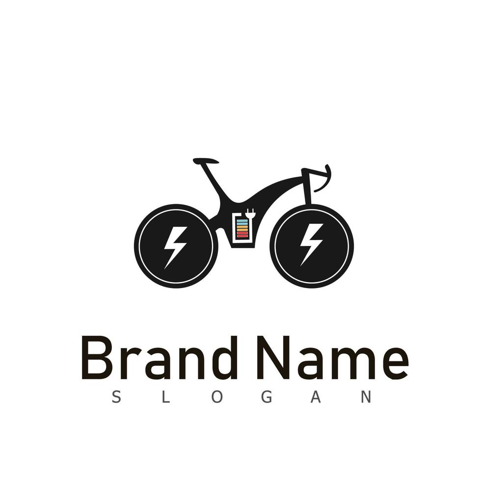 bike ride bicycle logo speed vector