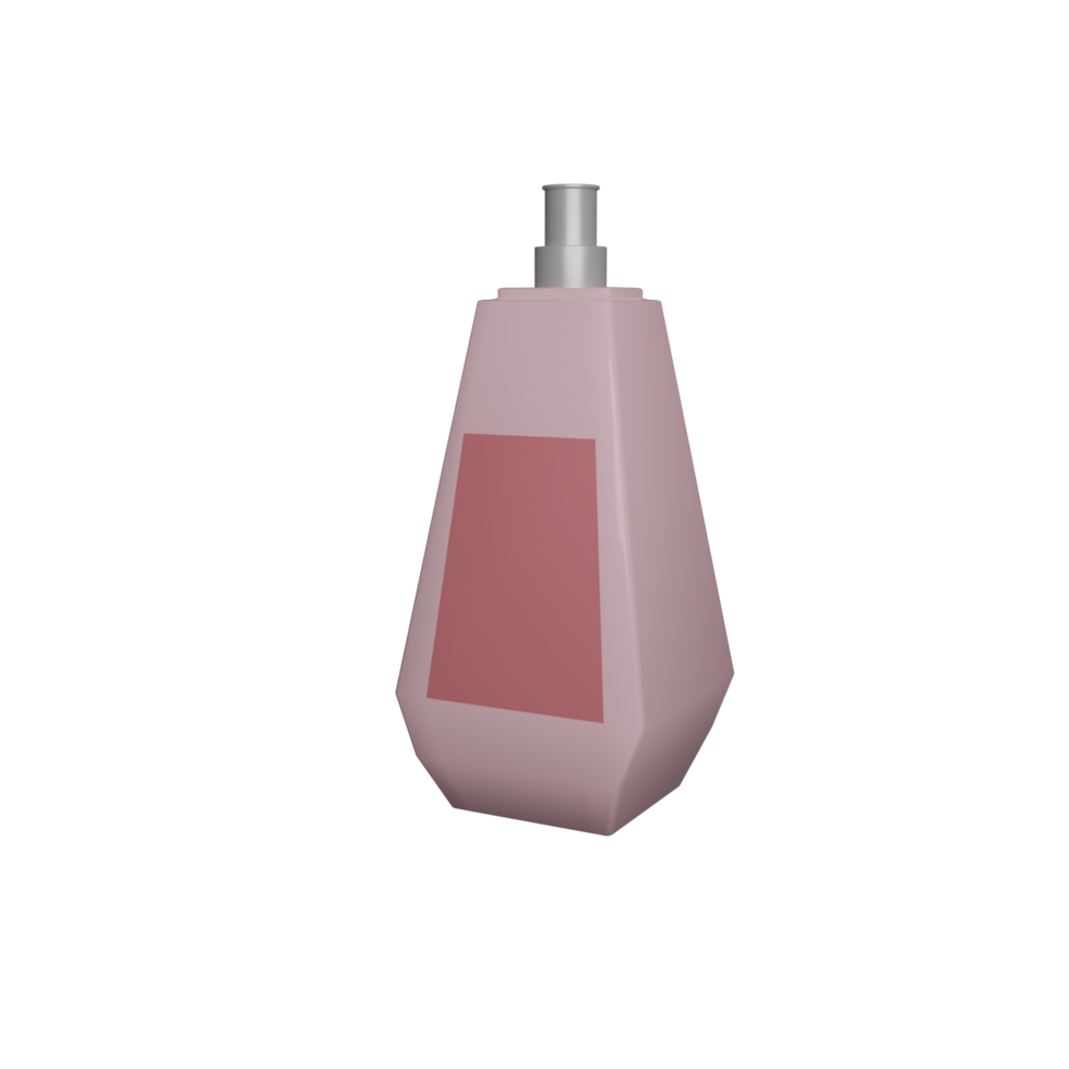 icône de bouteille de parfum 3d png