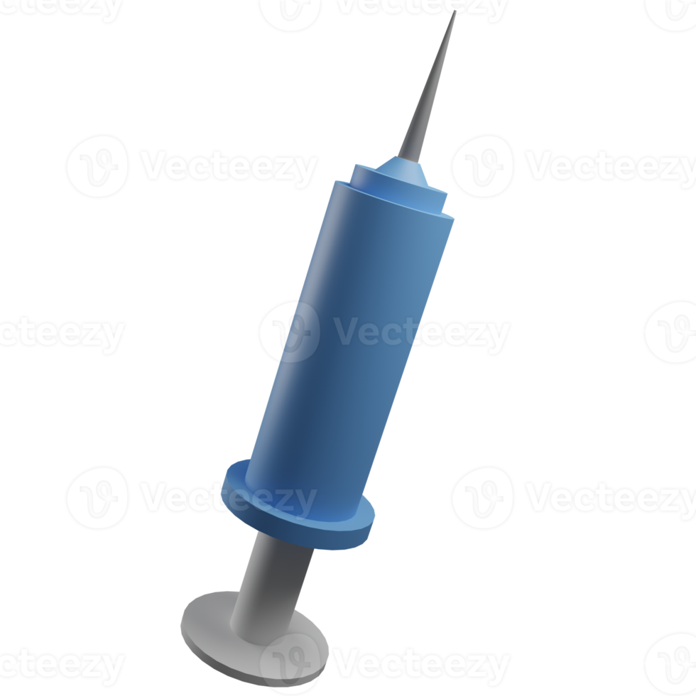 Hypodermic Needle Icon 3D png