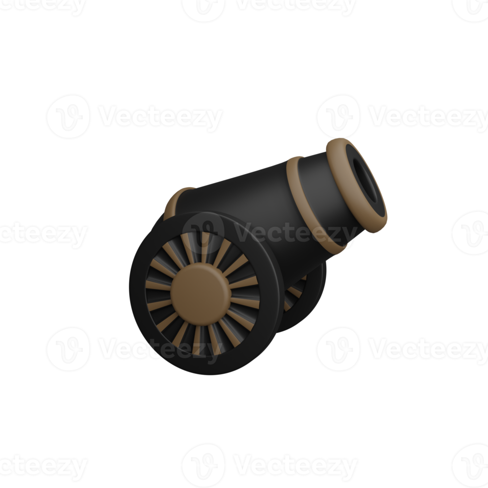 Cannon Icon 3D png