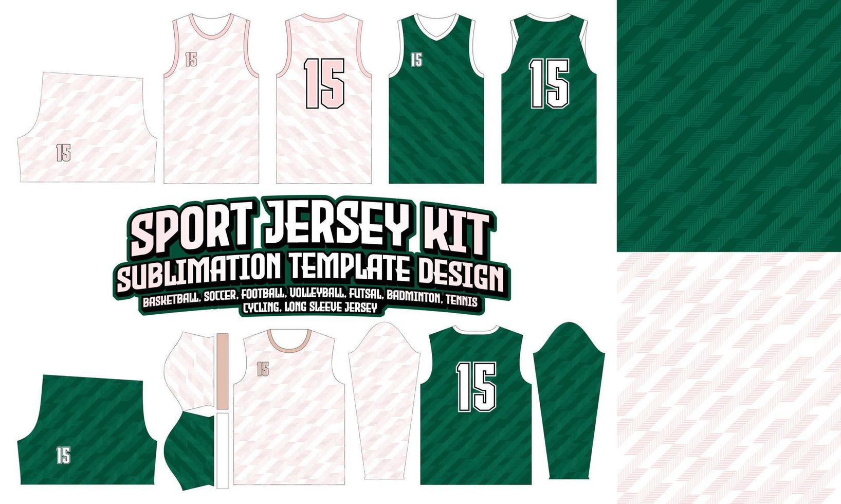 rayas abstractas jersey ropa deportiva diseño de patrón de sublimación 241 para fútbol fútbol e-sport baloncesto voleibol bádminton futsal camiseta vector