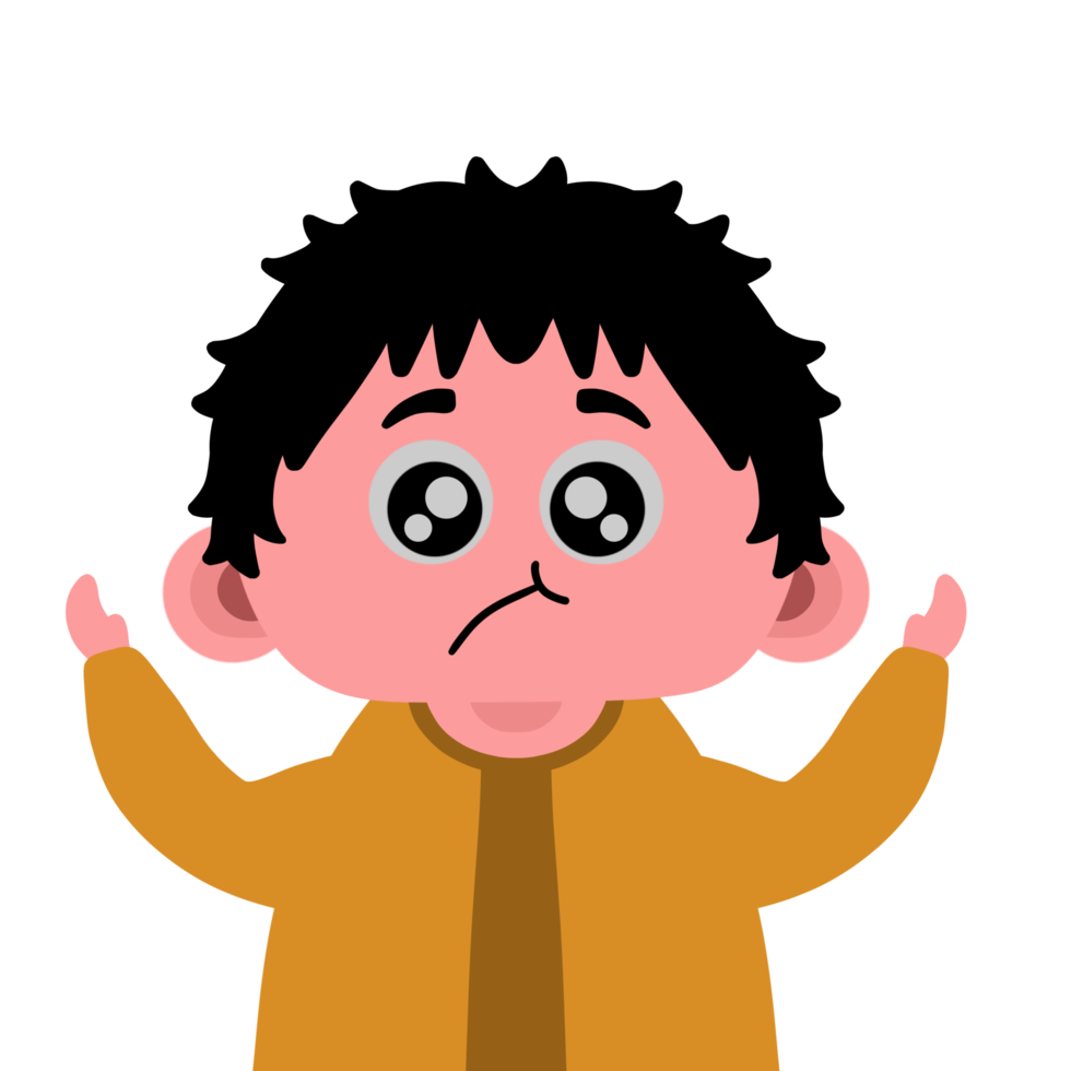 Boy Emoticon Cartoon Character Expression png