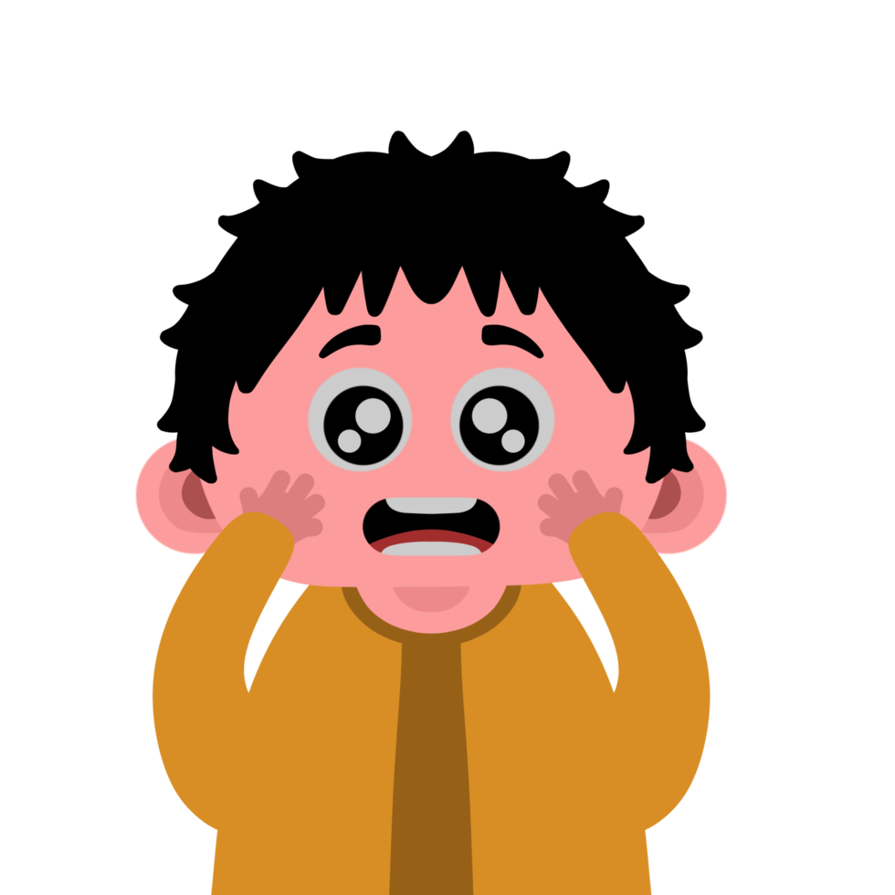 Boy Emoticon Cartoon Character Expression png