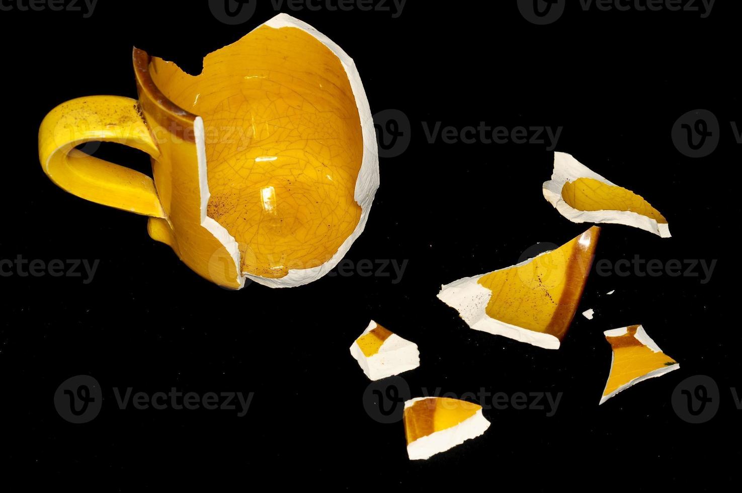 Broken Orange Coffe Cup photo