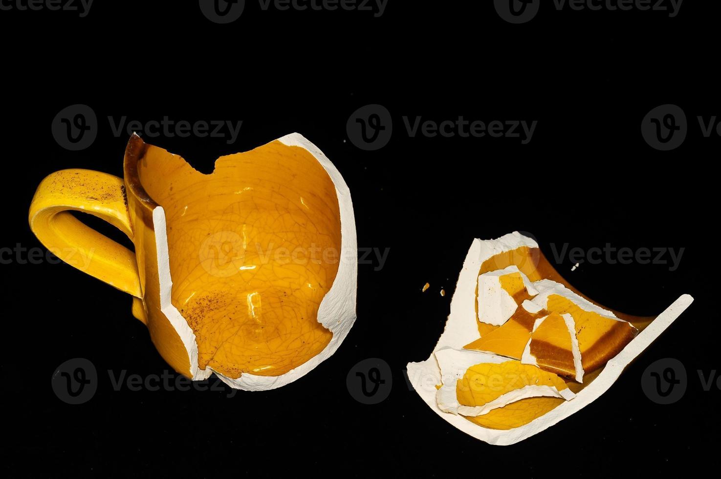 Broken Orange Coffe Cup photo