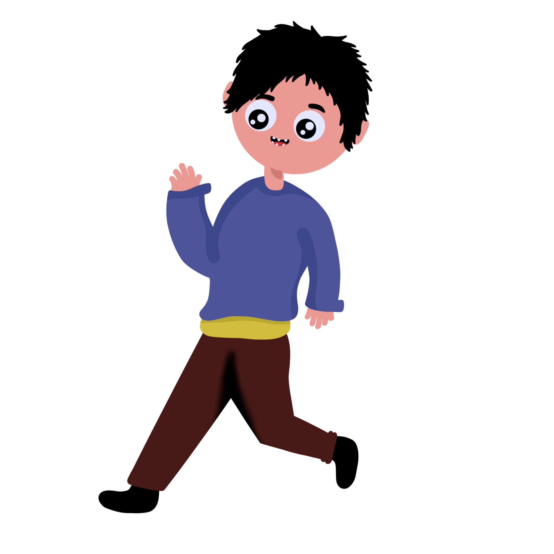 Free Character Cartoon Cute Boy Smile 15731897 PNG with Transparent ...