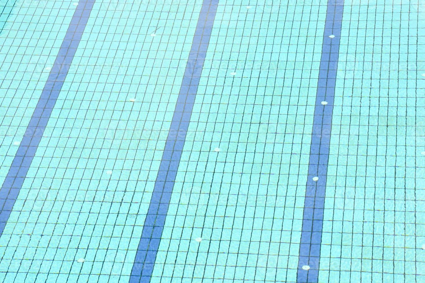 Empty swimming pool photo