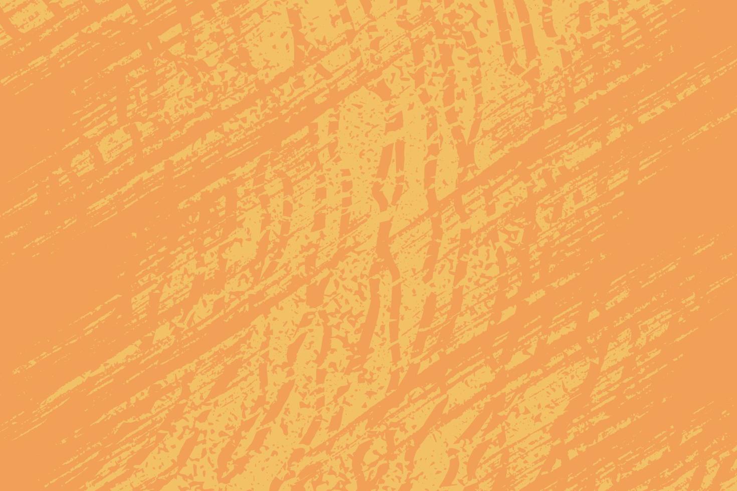 Orange pastel color stripe line texture with distressed grunge detailed background vector