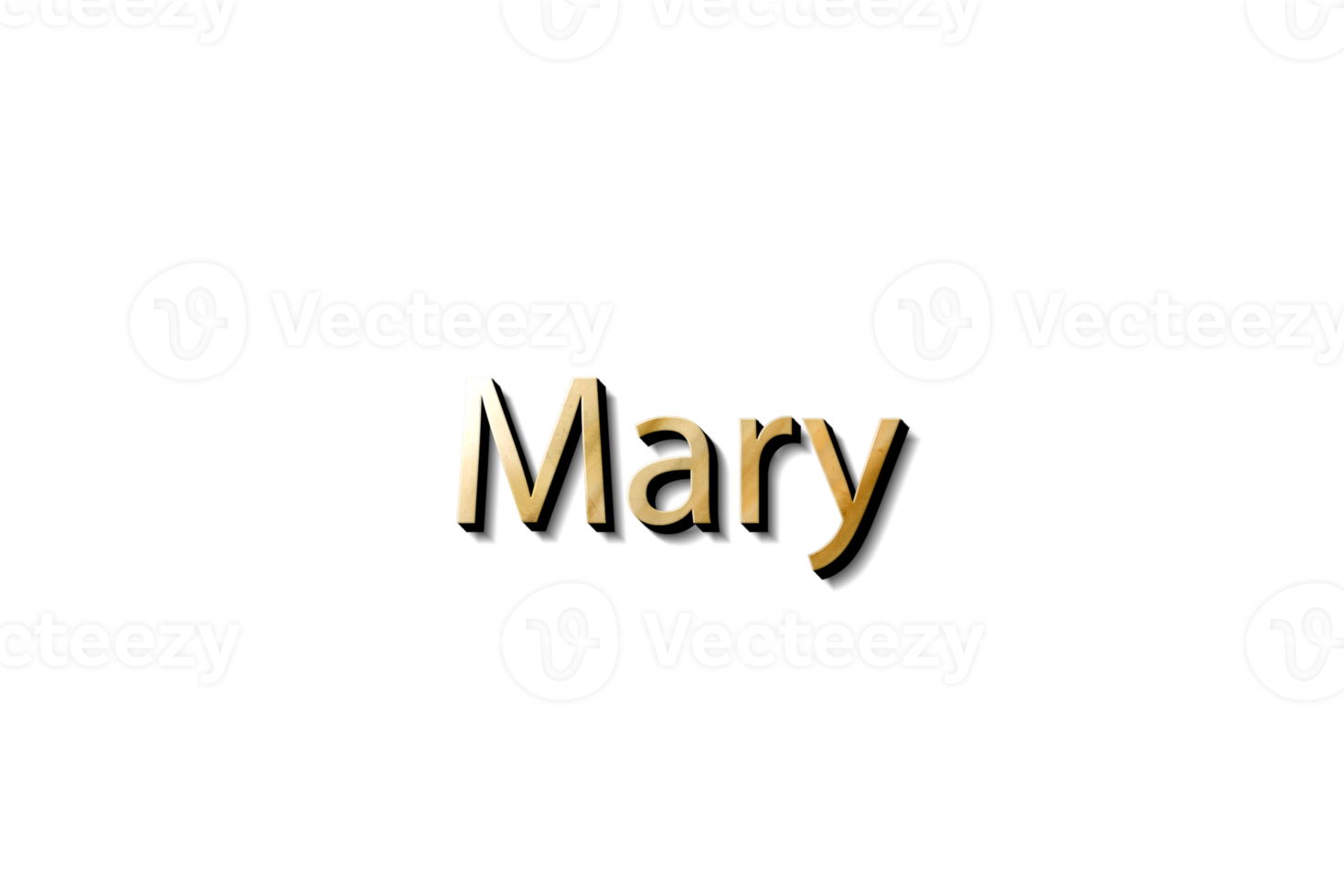 MARY NAME 3D png