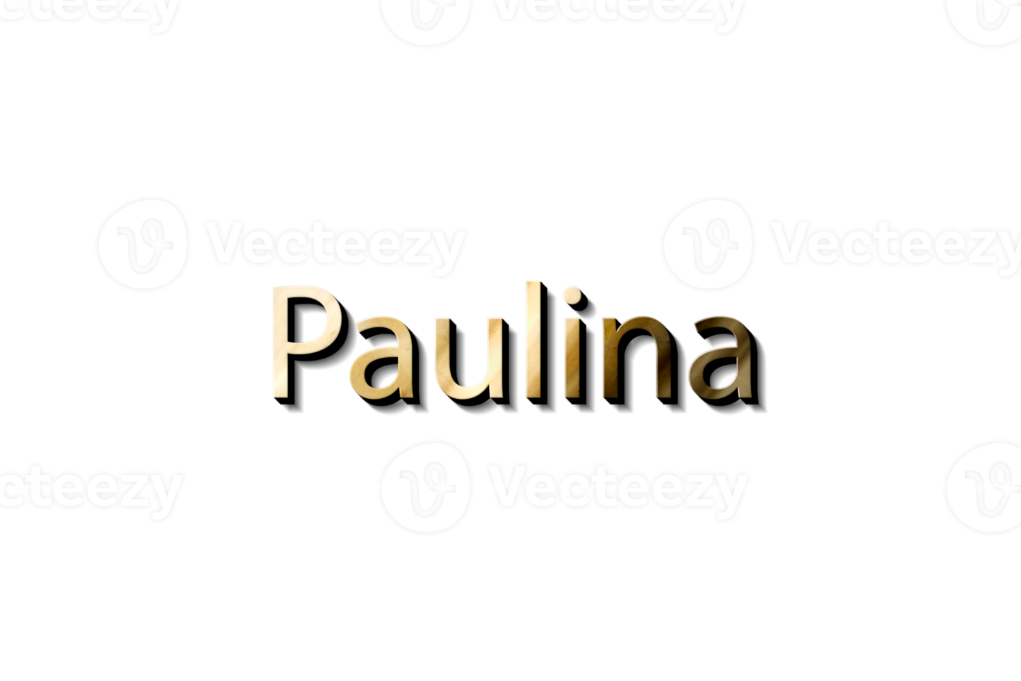 PAULINA 3D NAME png