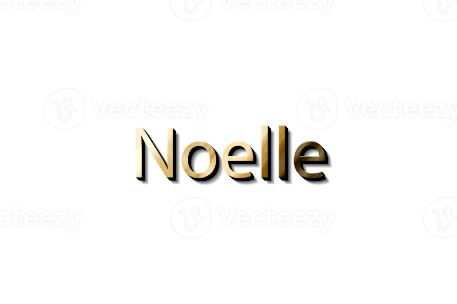 noelle nombre 3d png