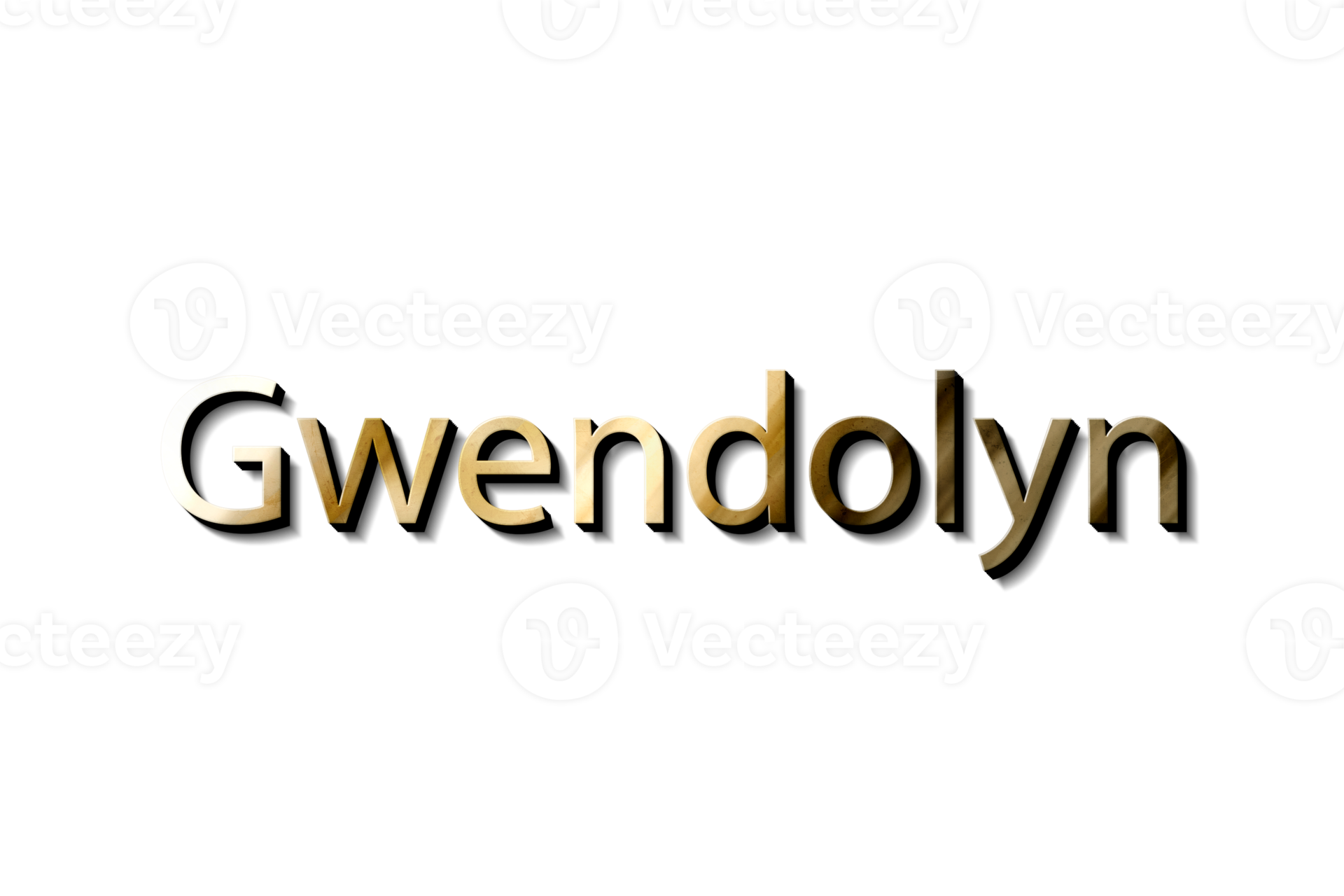 GWENDOLYN 3D NAME MOCKUP 15733000 PNG