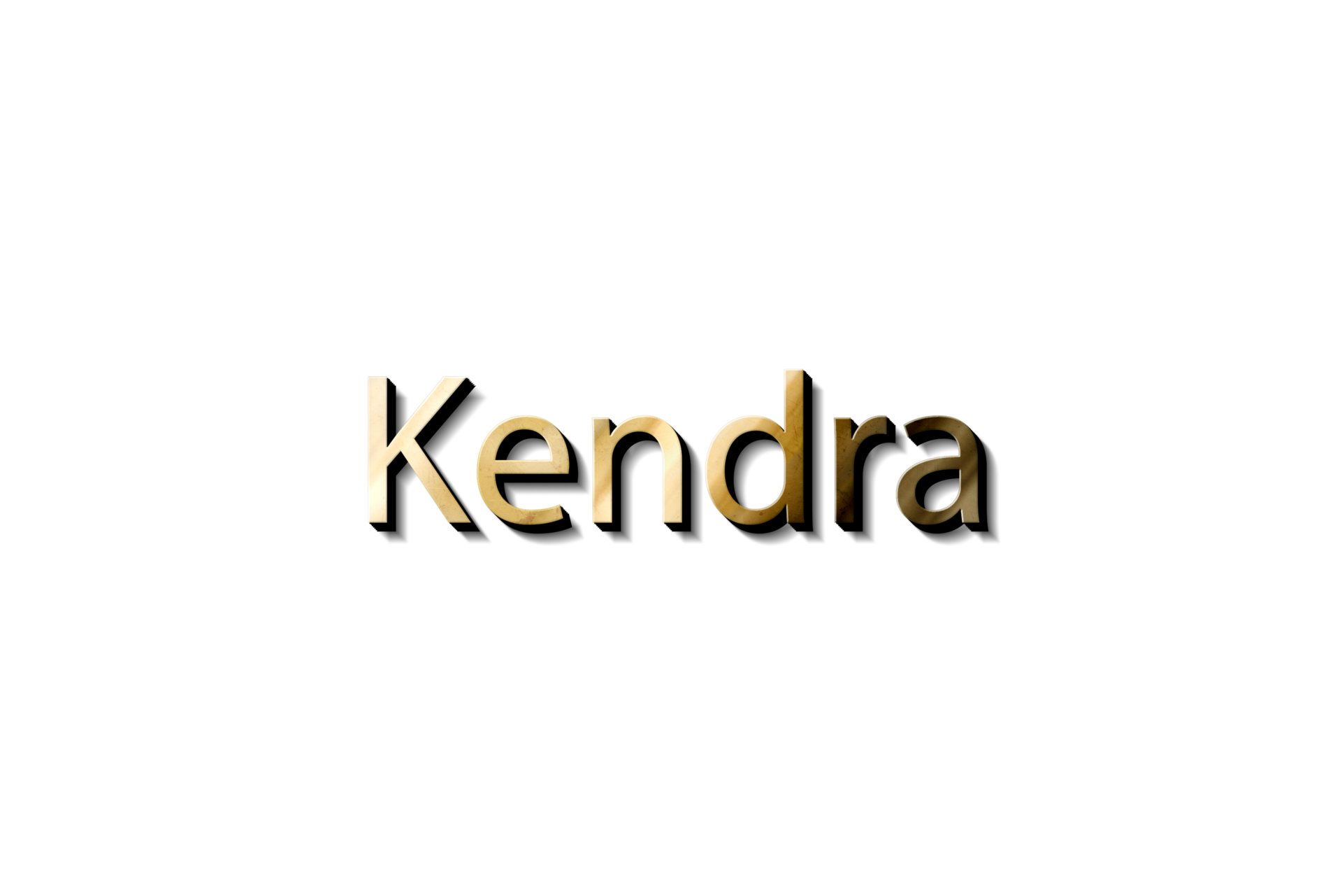 Kendra nome 3d 15733005 PNG