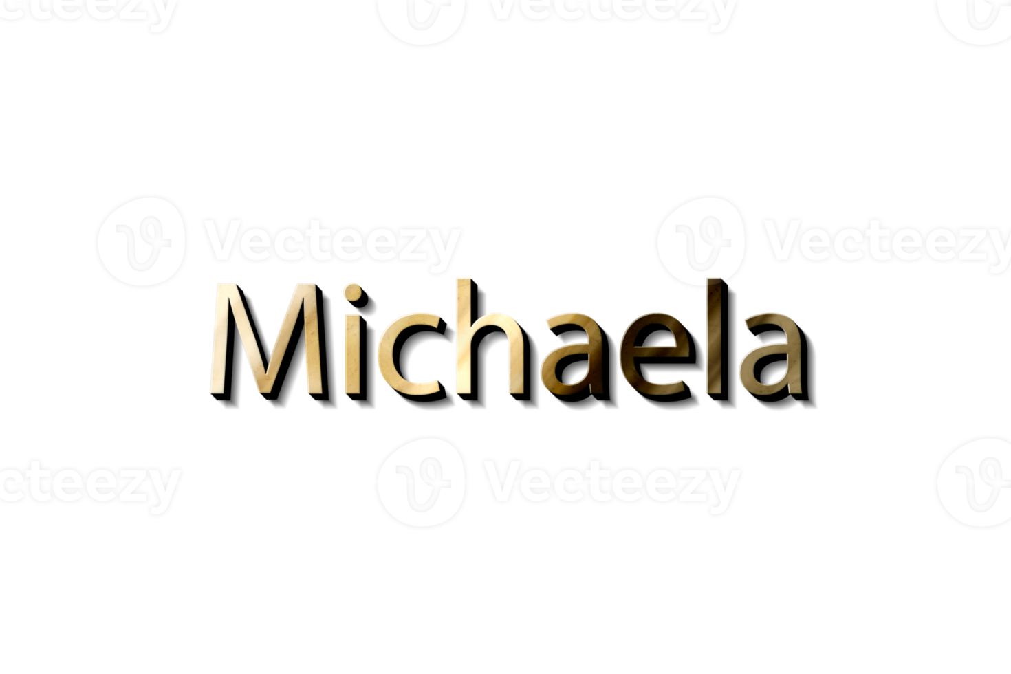 MICHAELA 3D NAME png
