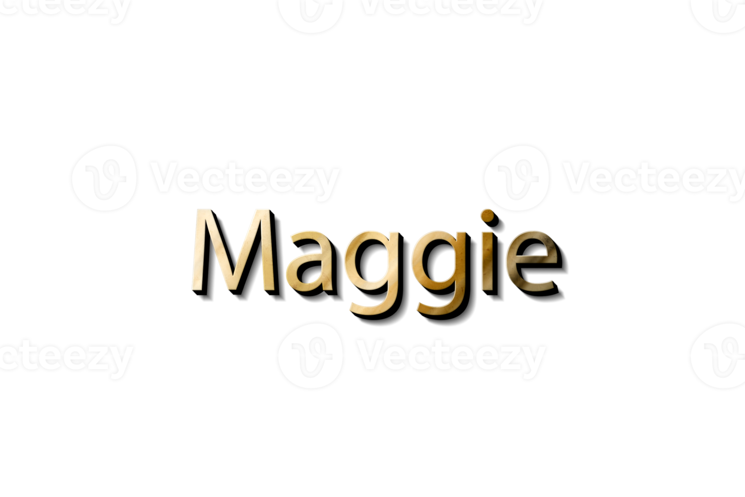 MAGGIE NAME 3D png