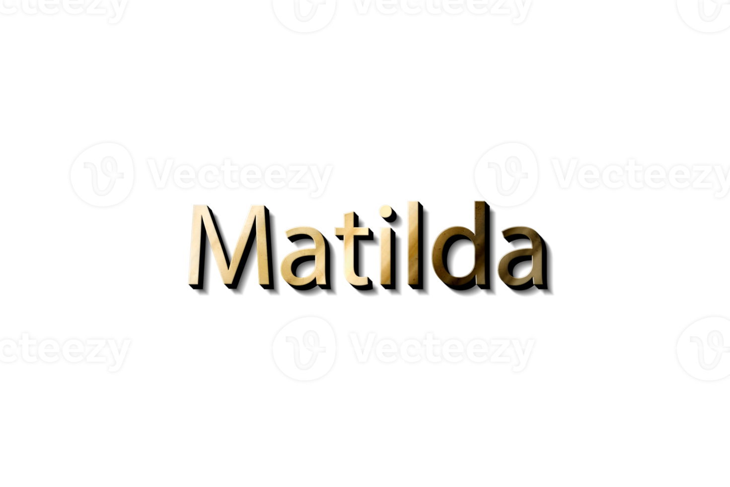 matilda name 3d 15733013 PNG