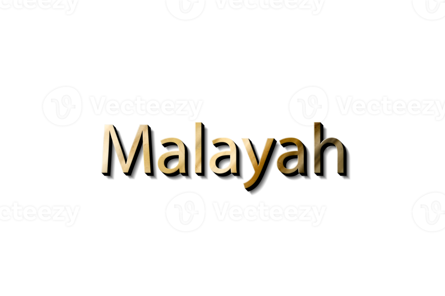 MALAYAH NAME 3D png