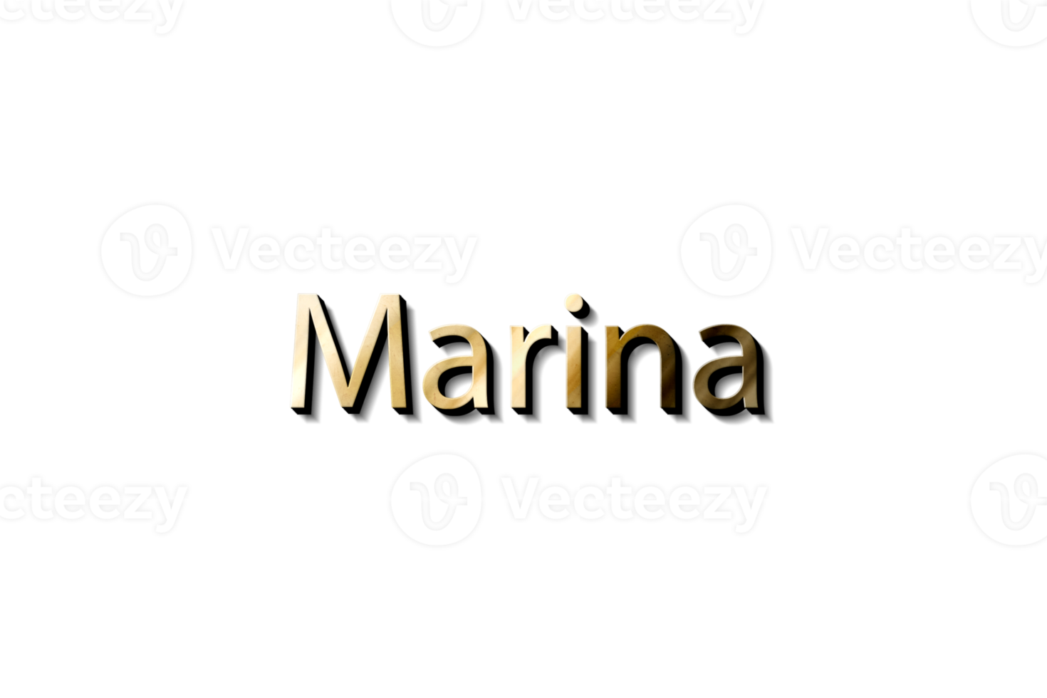 MARINA NAME 3D png